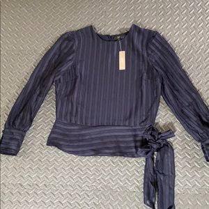 JCrew 365 Navy Top